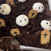 Halloween dessert  at Raízes Veg in Sao Bernardo Do Campo