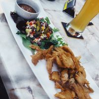 Vegan no Chicken Chicken. Convinced even our non-vegan friends! at Chillers in Emmeloord