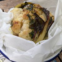 Cauliflower at Miznon in Vienna