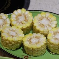 Corn at Yī Yè Yī Shìjiè - Vegan Hotpot in Shanghai