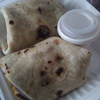 Vegan burrito at Comoba in Lisbon