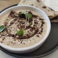 Hummus at Comoba in Lisbon