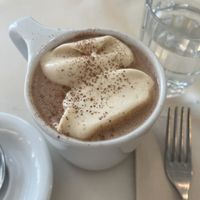 Hot chocolate   at Comoba in Lisbon