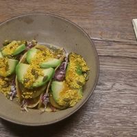Tacos with avocado at Comoba in Lisbon