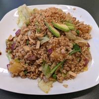 Pineapple fried rice at Pinellia in South Bend