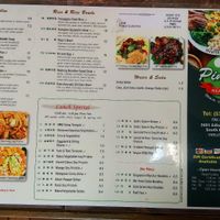 Menu 2/2 at Pinellia in South Bend