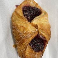 Berry croissantt  at Pret A Manger - Tavistock Square in London