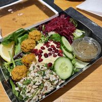 Vegan salad   at Pret A Manger - Piccadilly in London