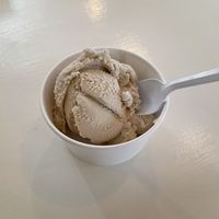 Vegan coconut and tamarind ice cream   at Manzanita Market in Taos