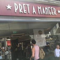 Front at Pret A Manger - South Kensington Tube in South West London