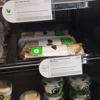 Vegan things at Pret A Manger - South Kensington Tube in South West London