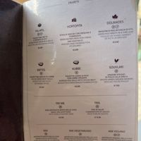 Menu is clearly labelled at Frary's in Venice