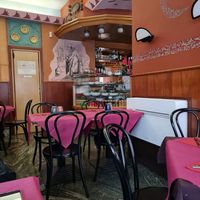 Inside tables at Frary's in Venice