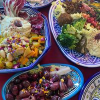 Mezze platter  at Frary's in Venice