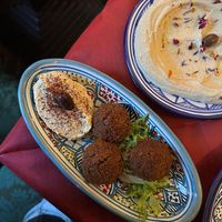 Hummus & Falafel at Frary's in Venice