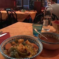 Very friendly service and great Mediterranean food.  at Frary's in Venice