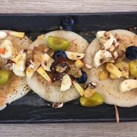 pancakes at Amour Patisserie Vegetale in Nice