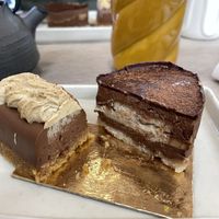 Just look at those cakes 😋  at Amour Patisserie Vegetale in Nice