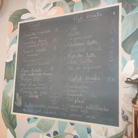 Carte at Amour Patisserie Vegetale in Nice