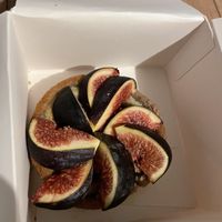 Fig tart! Fresh and delicious !  at Amour Patisserie Vegetale in Nice
