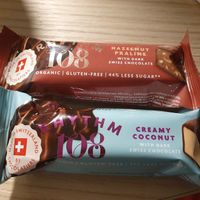 Delicious chocolate bars at Amour Patisserie Vegetale in Nice