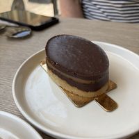Opera cake  at Amour Patisserie Vegetale in Nice