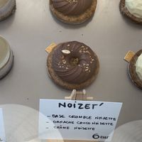 Snicker treat is amazing! at Amour Patisserie Vegetale in Nice