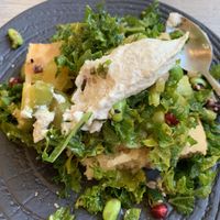 Focaccia bread. Was only ok. at Amour Patisserie Vegetale in Nice