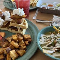 Chicken and waffles  at Tacotarian - Southwest LV in Las Vegas