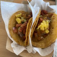 Al pastor tacos  at Tacotarian - Southwest LV in Las Vegas