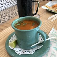 Fideo soup at Tacotarian - Southwest LV in Las Vegas