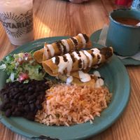 Flautas, Fideo and Horchata  at Tacotarian - Southwest LV in Las Vegas