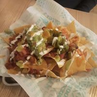 Nachos with Mole Sauce at Tacotarian - Southwest LV in Las Vegas