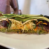 Durum mega vegano  at Green Falafel in Cusco