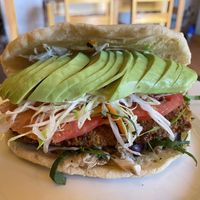   at Green Falafel in Cusco