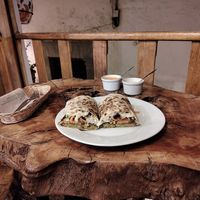 Durum de Olivas at Green Falafel in Cusco