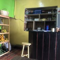 bar  at Green Falafel in Cusco