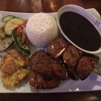 Piatto vegan con funghi Portobello  at Cuba's Cookin' in Oranjestad