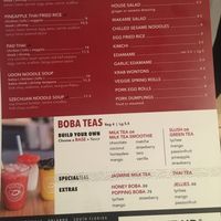 Menu  at Bento - South Side in Jacksonville