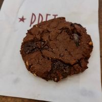 Chocolate cookie at Pret A Manger - Thomas More Square in East London