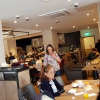 Inside at Pret A Manger - Battersea in South West London