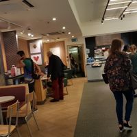 Inside at Pret A Manger - Fulham Broadway in South West London