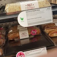 wrap at Pret A Manger - Waverley Station in Edinburgh