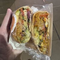 Falafel wrap   at Pret A Manger - Waverley Station in Edinburgh