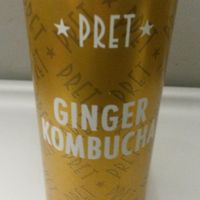 Ginger kombucha  at Pret A Manger - Waverley Station in Edinburgh