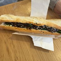 Mushroom banh mi   at Pret A Manger - Hanover St in Edinburgh