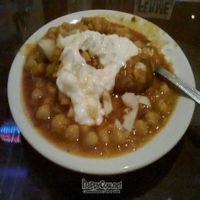 Aloo tikki at Pushap - Dollard in Montreal