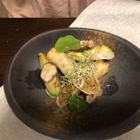 Self made spring rolls with shitske at Gorfion in Triesenberg