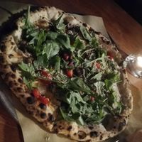 Vegan Pizza Bianca at Village Pizza in Drumcondra