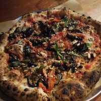 Vegan Pizza at Village Pizza in Drumcondra